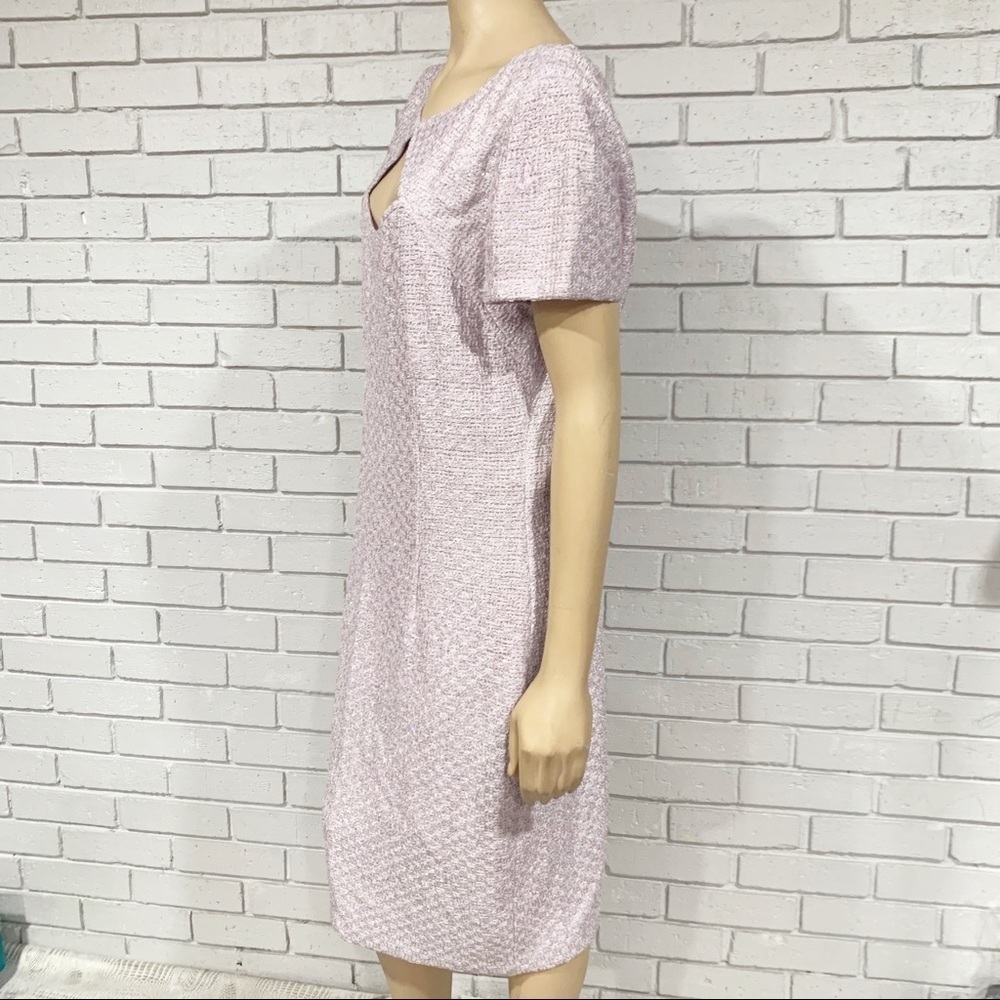St. John Hansh Sequin-Knit Cocktail Dress - Picture 5 of 11